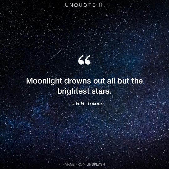Image from Unsplash remixed with quote from J.R.R. Tolkien.