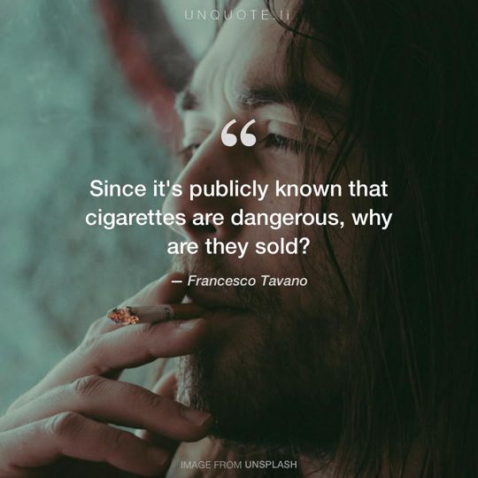 Image from Unsplash remixed with quote from Francesco Tavano.