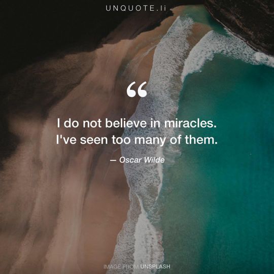 Image from Unsplash remixed with quote from Oscar Wilde.