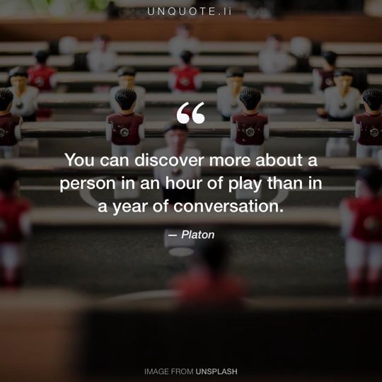 Image from Unsplash remixed with quote from Platon.